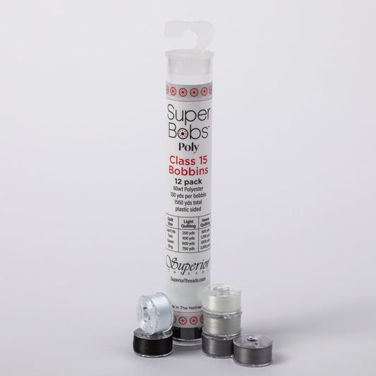 Super Bobs 12pk Multicolor Monochrome Class 15