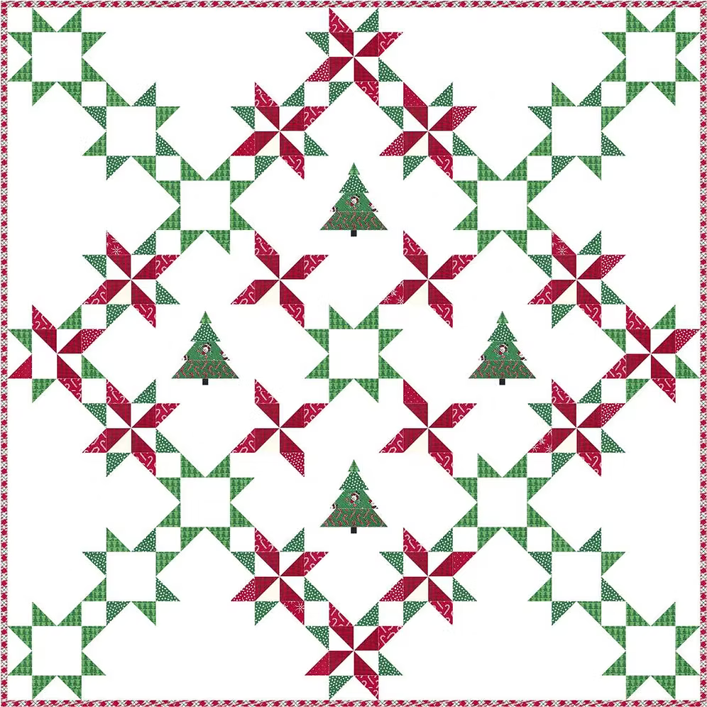 Pastry Shop Quilts Christmas Lane Quilt Pattern