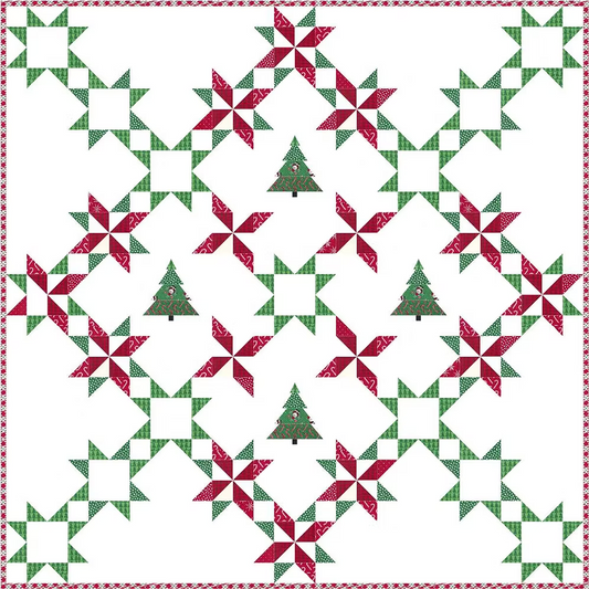 Pastry Shop Quilts Christmas Lane Quilt Pattern