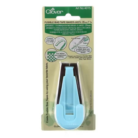 Fusible Bias Tape Maker 1in - Clover - 4015CV
