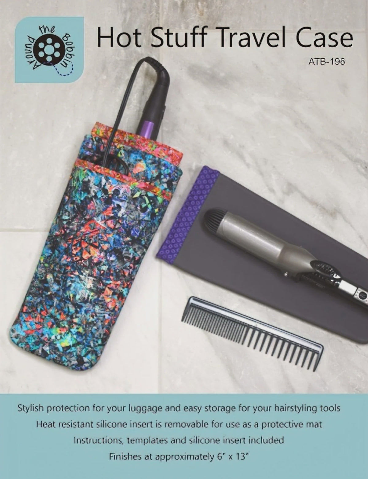 Hot Stuff Travel Case Pattern & Silicone Insert