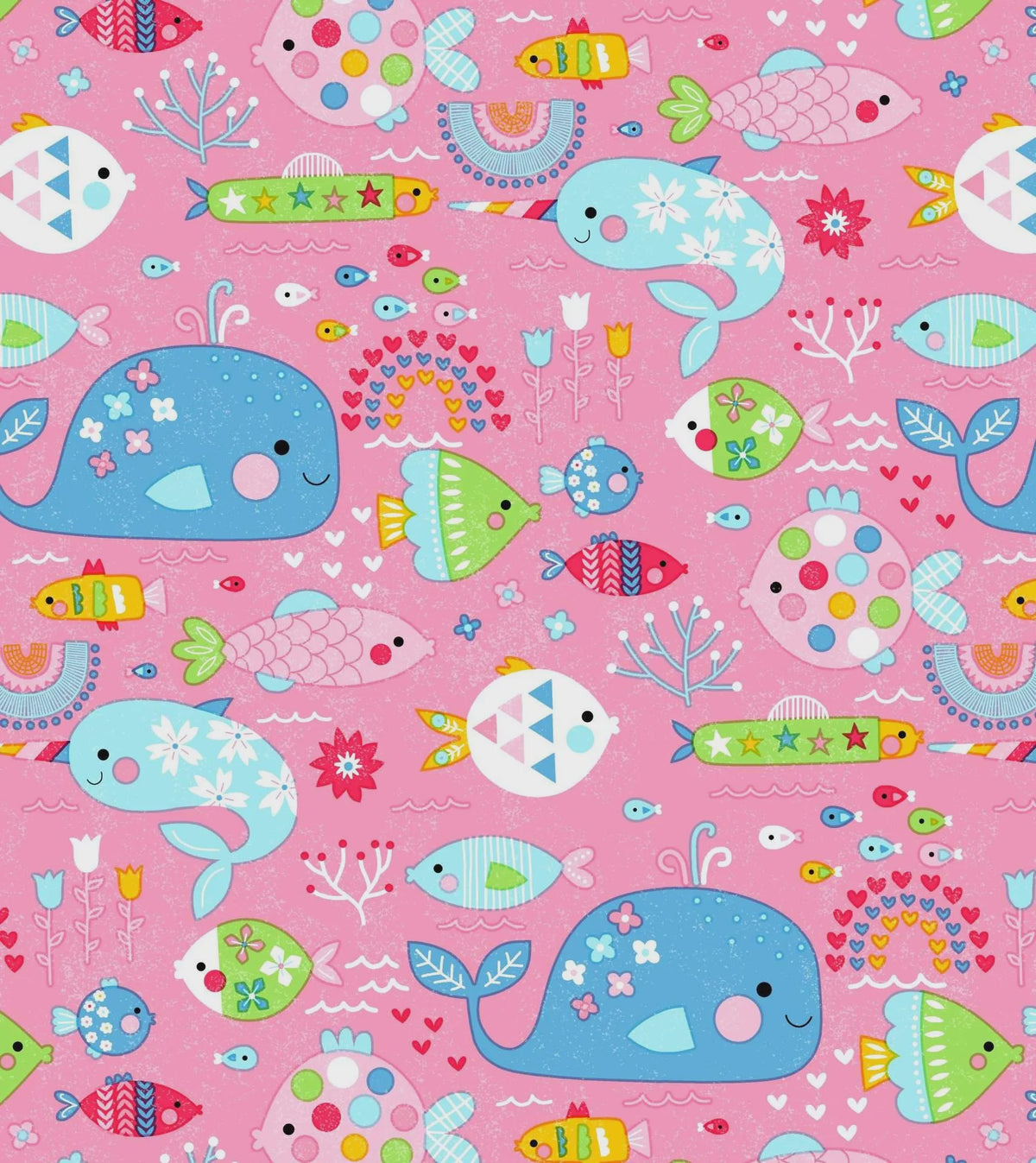 OA-447441 Rainbow Fish Pink