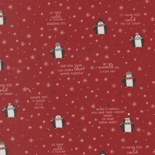 Chilly Mr Penguin Red