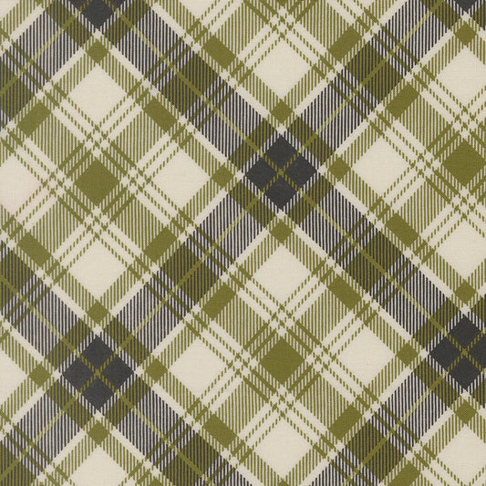 Chilly Christmas Plaid Pine