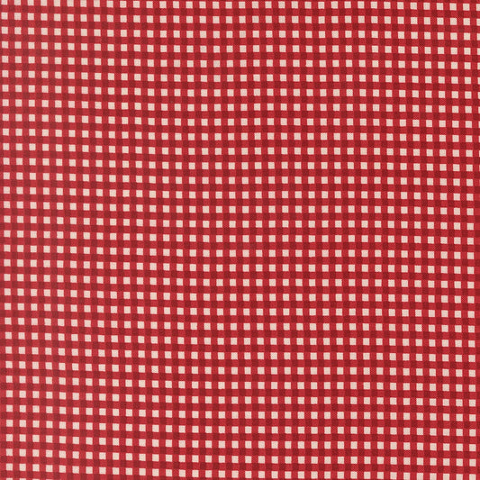 Chilly Gingham Red