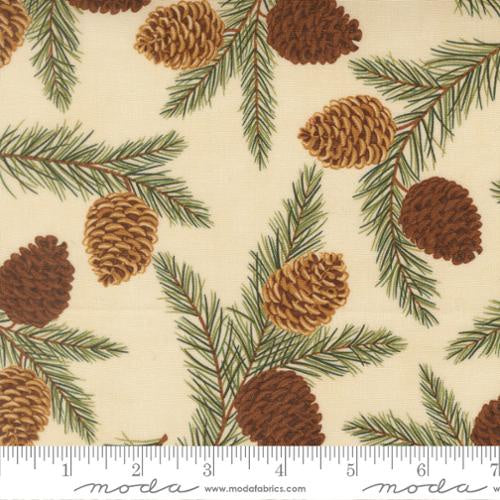 Northwoods Lodge Pinecones Natural