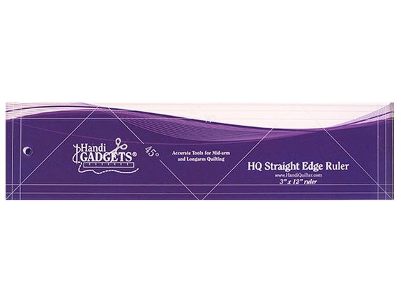 Straight Edge Ruler 3x12