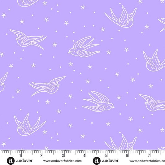 Perfect Day by Libs Elliott Swallows Light Purple