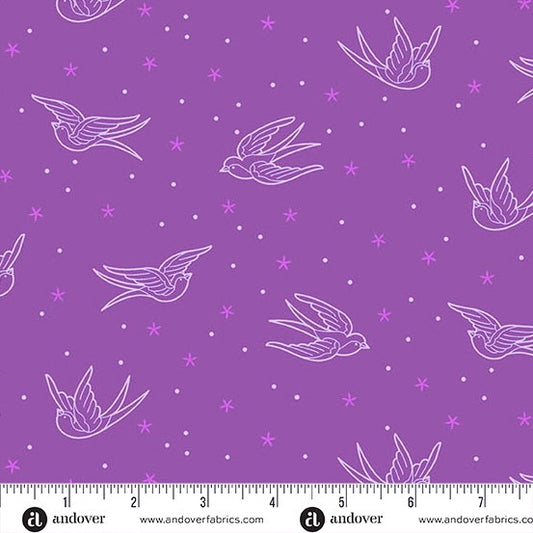 Perfect Day by Libs Elliott Swallows Purple