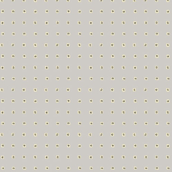 Frond by Andover Fabrics Cubes Gray
