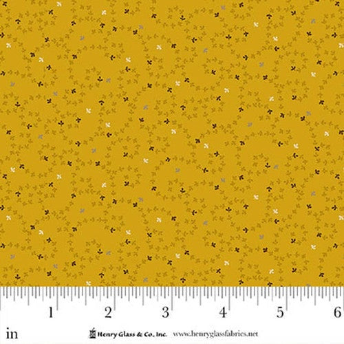 Flower Pot Prints - Meandering Vines - Gold - Kim Diehl - 1110-44