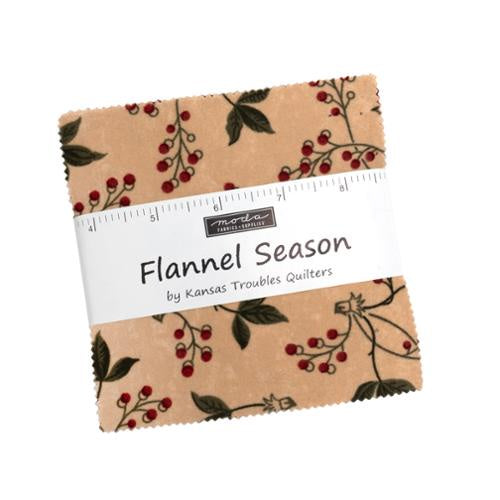 Flannel Season Charm Pack 9840PPF Moda Precuts