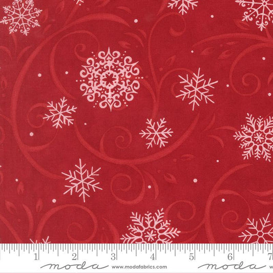56172-14 When Snow Falls Berry Red