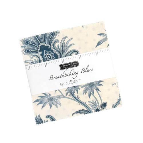 Breathtaking Blues Charm Pack 44400PP Moda Precuts#1