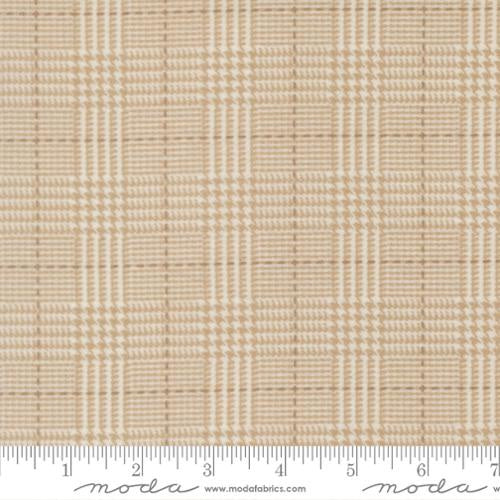 Flannel Gather Cream Plaid Checks / Plaids Basic