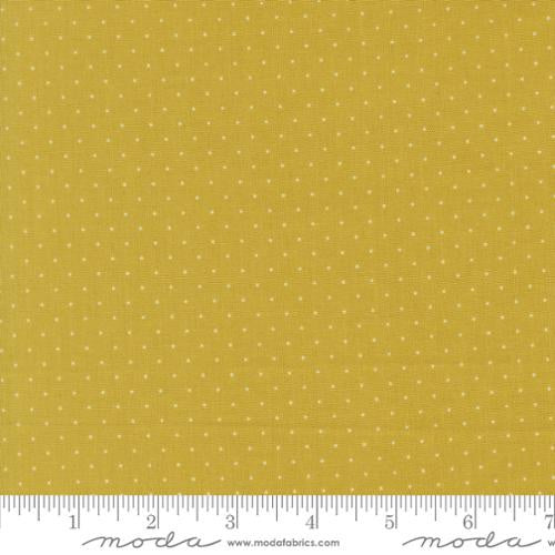 Butternut and Sage Citron Pindot Dots