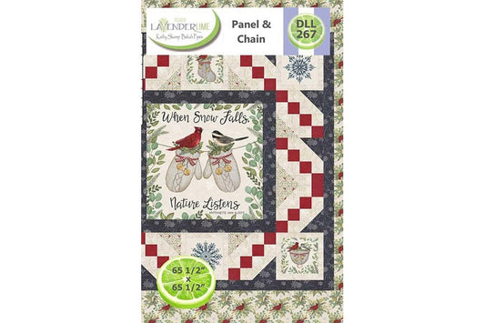 Lavender Lime Panel & Chain Quilt Sewing Pattern