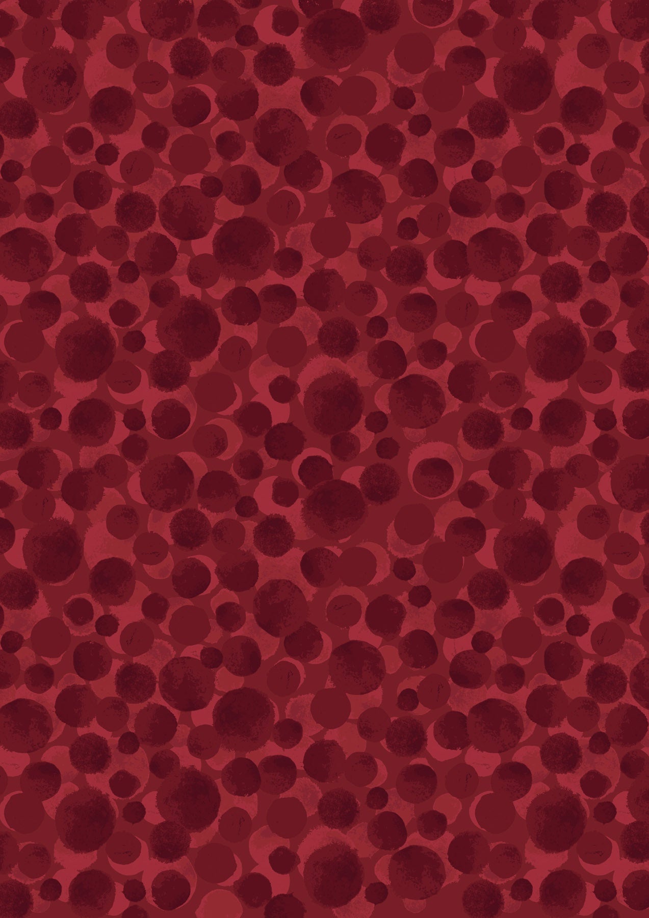 Bumbleberries Dark Red BB026