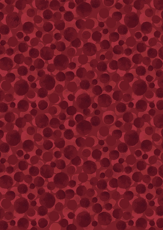 Bumbleberries Dark Red BB026