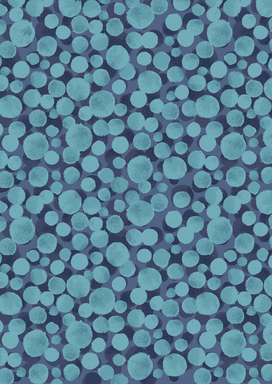 Bumbleberries Bubbly Blue Multi BB039