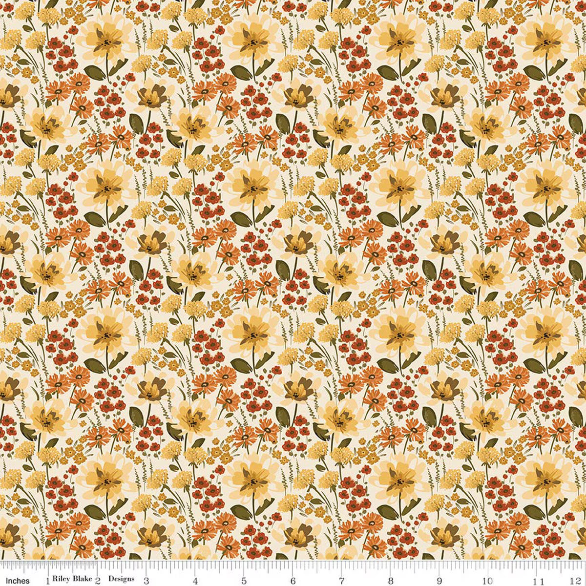 Bountiful - Floral - Cream - Sandy Gervais - C17861-CREAM