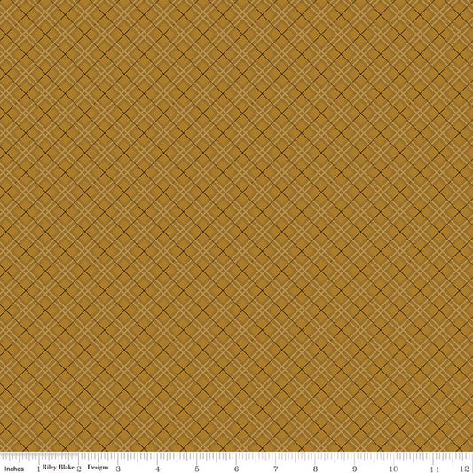 Bountiful - Plaid - Butterscotch - Sandy Gervais - C17863-BUTTERSCOTCH