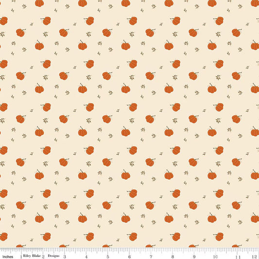 Bountiful - Pumpkins - Cream - Sandy Gervais - C17864-CREAM