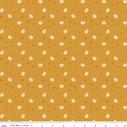 Bountiful - Pumpkins - Gold - Sandy Gervais - C17864-GOLD