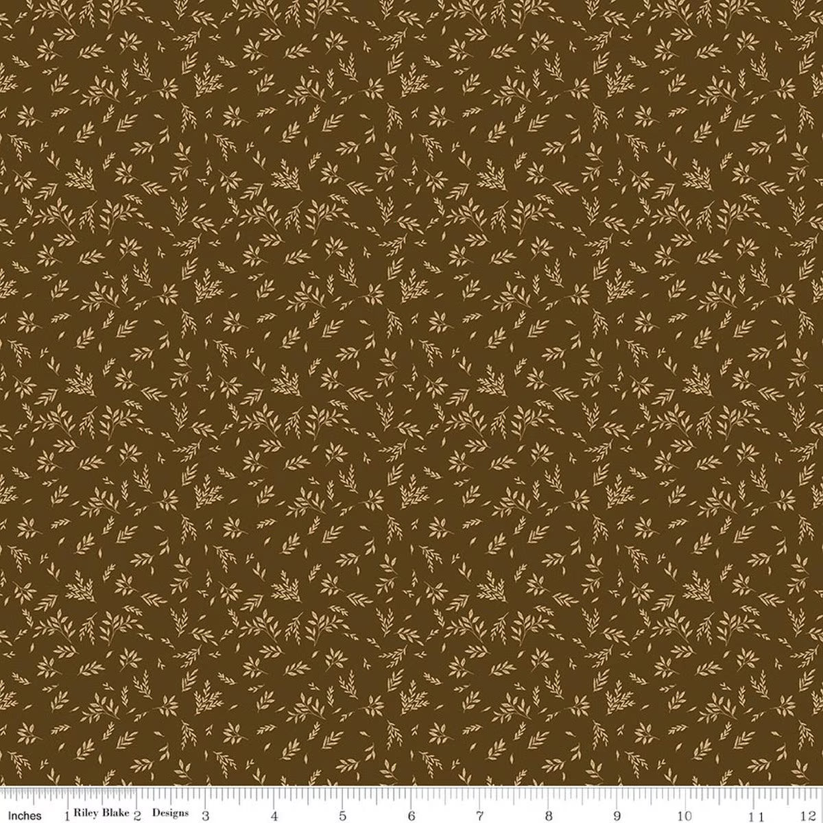 Bountiful - Leaves - Brown - Sandy Gervais - C17868-BROWN