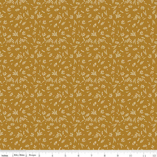 Bountiful - Leaves - Butterscoth - Sandy Gervais - C17868-BUTTERSCOTCH