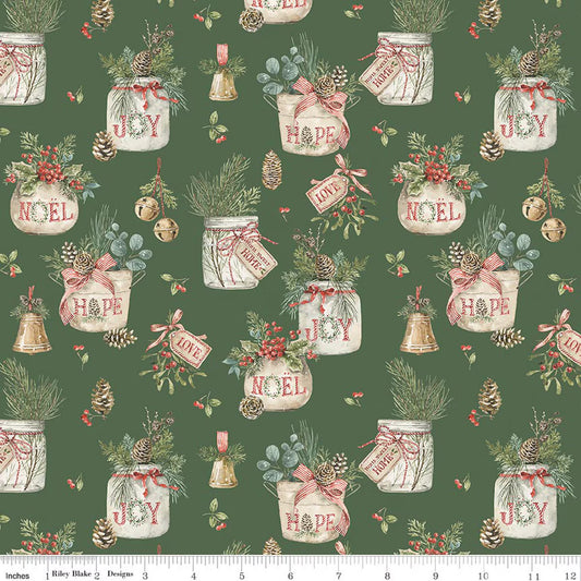 Holiday Spirity- Main - Green - Lisa Audit - CD17460-GREEN