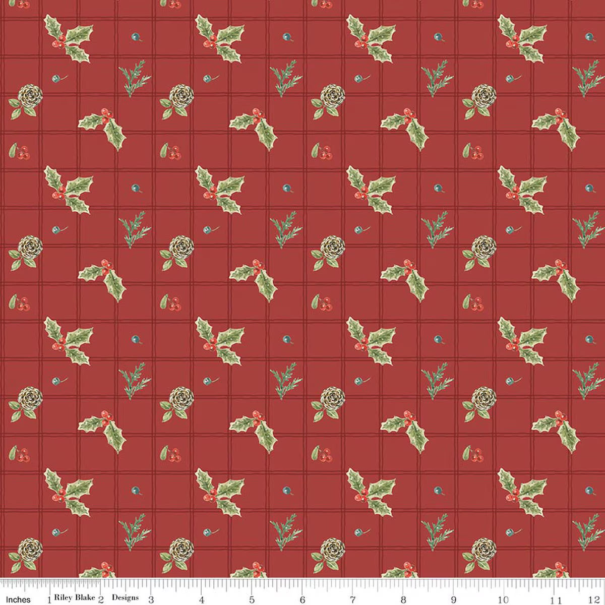 Holiday Spirity - Holly Red - Lisa Audit - CD17462-RED