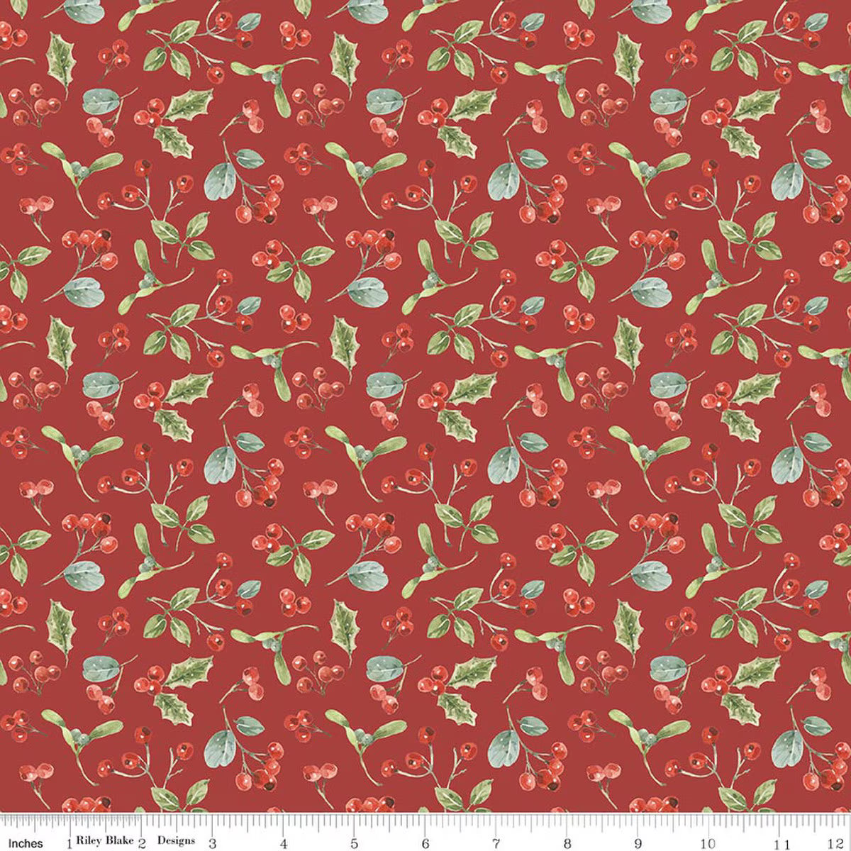 Holiday Spirity- Berries - Red - Lisa Audit - CD17463-RED