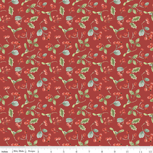 Holiday Spirity- Berries - Red - Lisa Audit - CD17463-RED