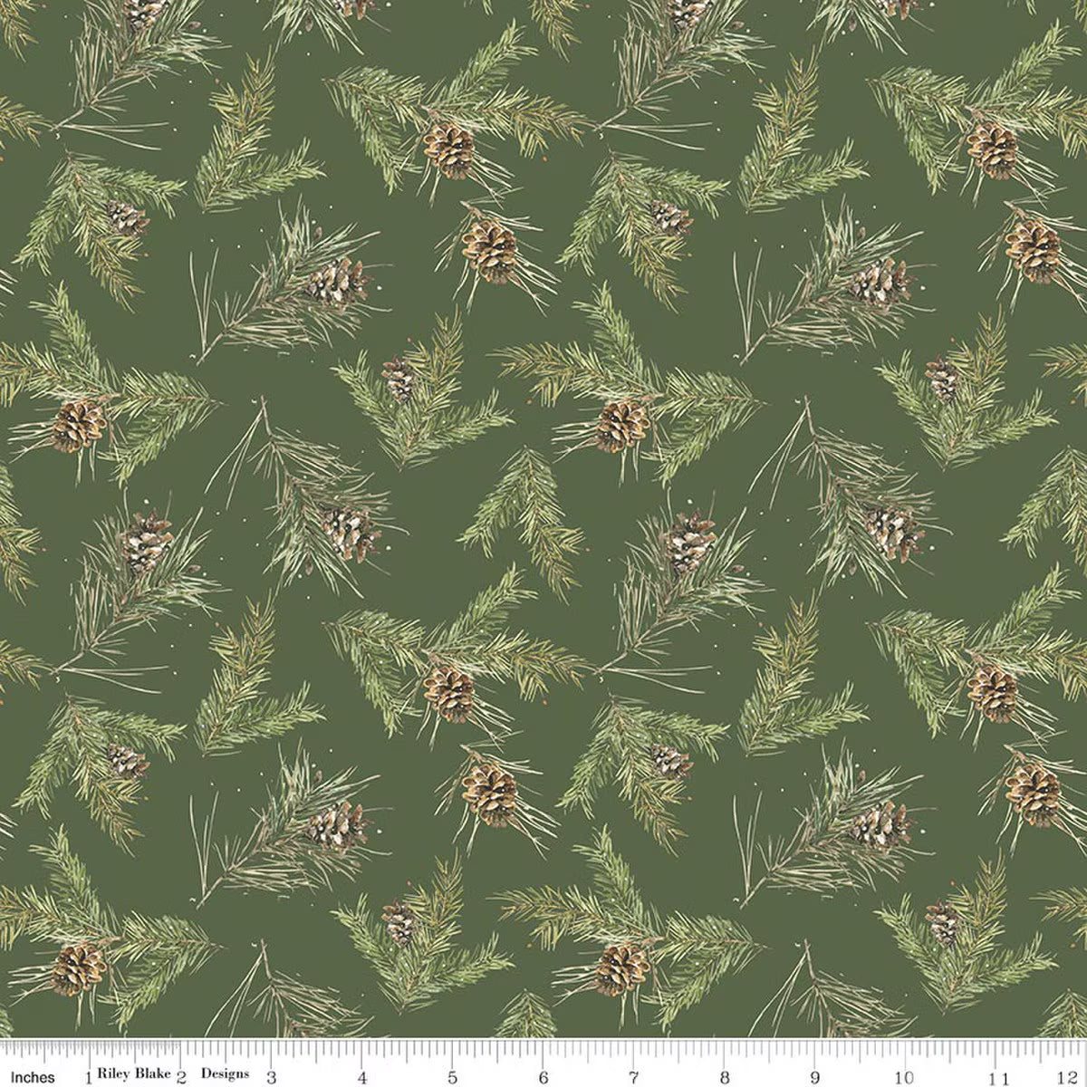 Holiday Spirity - Pinecones - Green - Lisa Audit - CD17464-GREEN