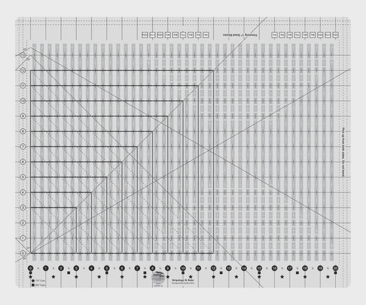 Creative Grids Quilt Ruler Stripology® XL