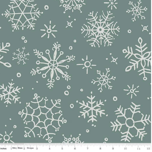 Wide Back Magical Winterland Snowflake Winter