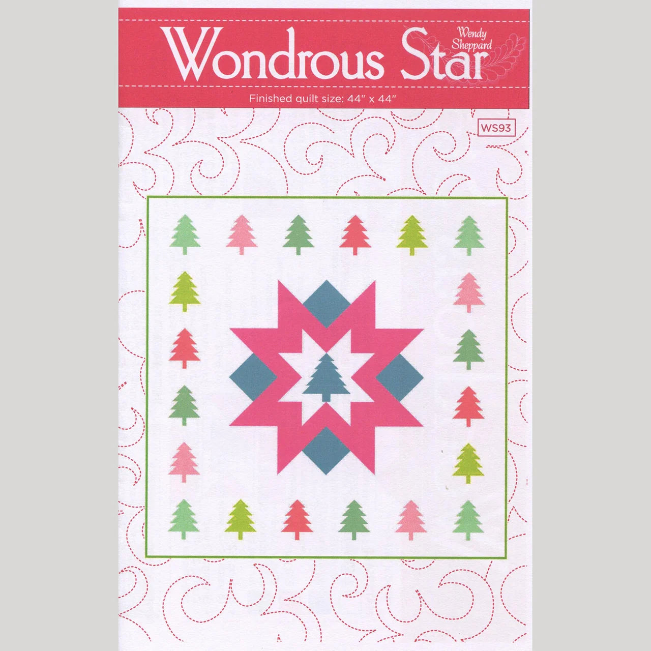 Wonderous Star Quilt Kit- Holiday Spirity