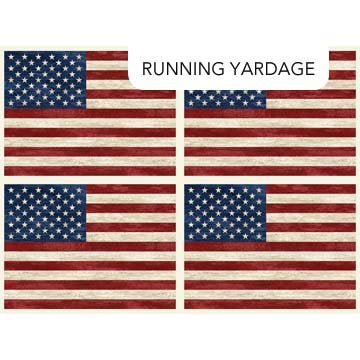 DP25337-11 Stonehenge Stars & Stripes Cream
