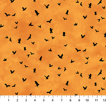 Night Owl - Owl Mini - Orange - Deborah Edwards - DP28853-56