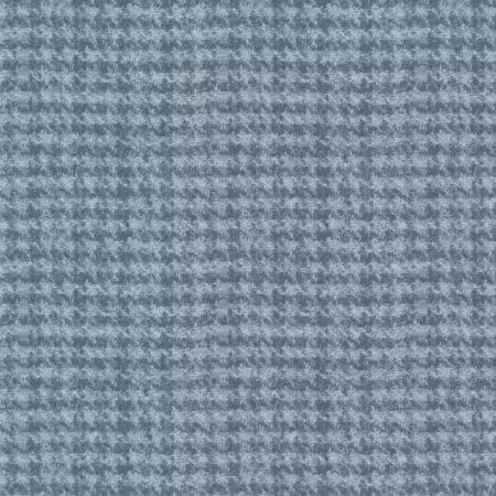 Blue Hounds Tooth Woolies Flannel