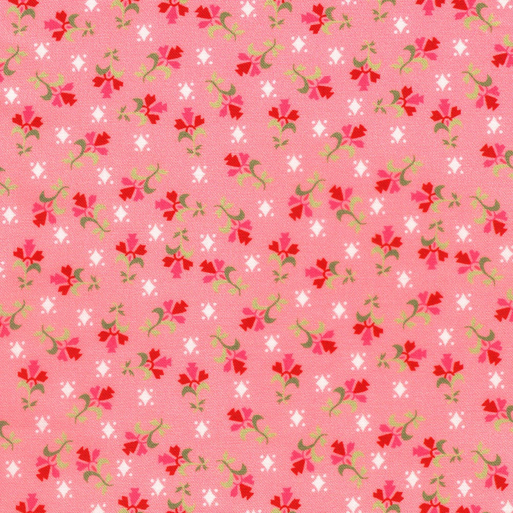 Blush Pink Floral from Fabric Market