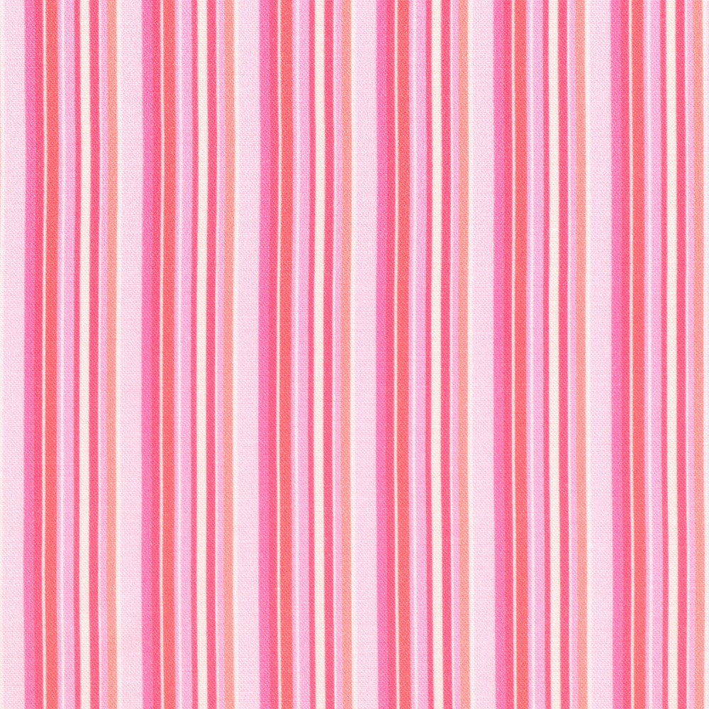 Carnation Pink Stripe from Fabric Market