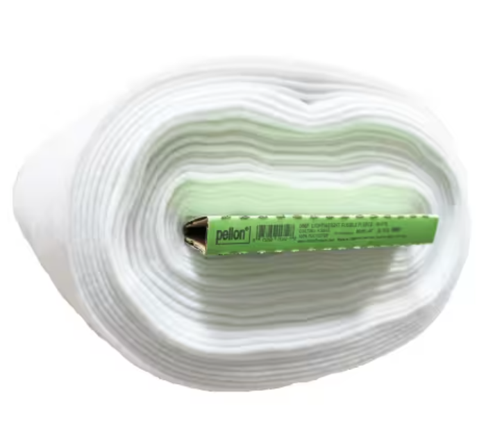 Lightweight Fusible Fleece 45in x 20yds White