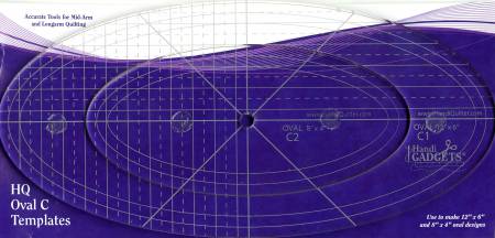 Oval C Ruler Set