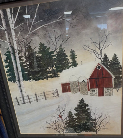 Kathy Keene's landscape "Painting" with Fabric Class