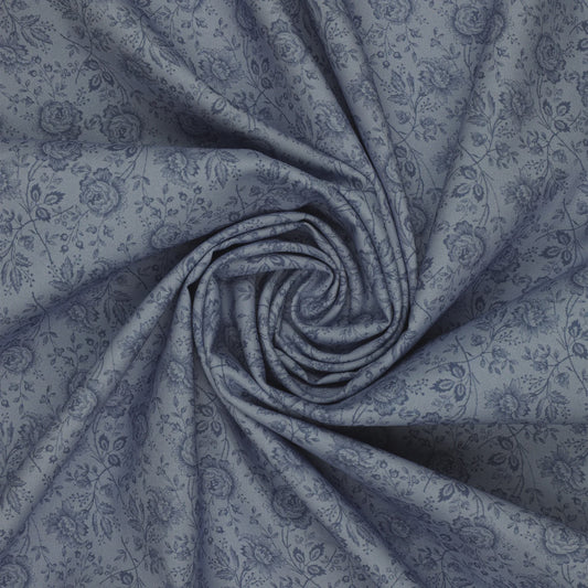 Isabella Fabric Collection - Allover Roses Blue ISAB06410B