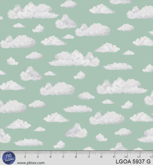 Green Clouds P&B Textiles