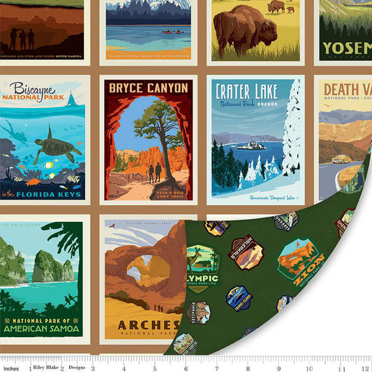 National Parks Double Lush Velvet 58/60" LV16802