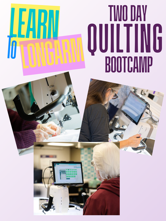 Longarm Quilting Bootcamp-Appleton